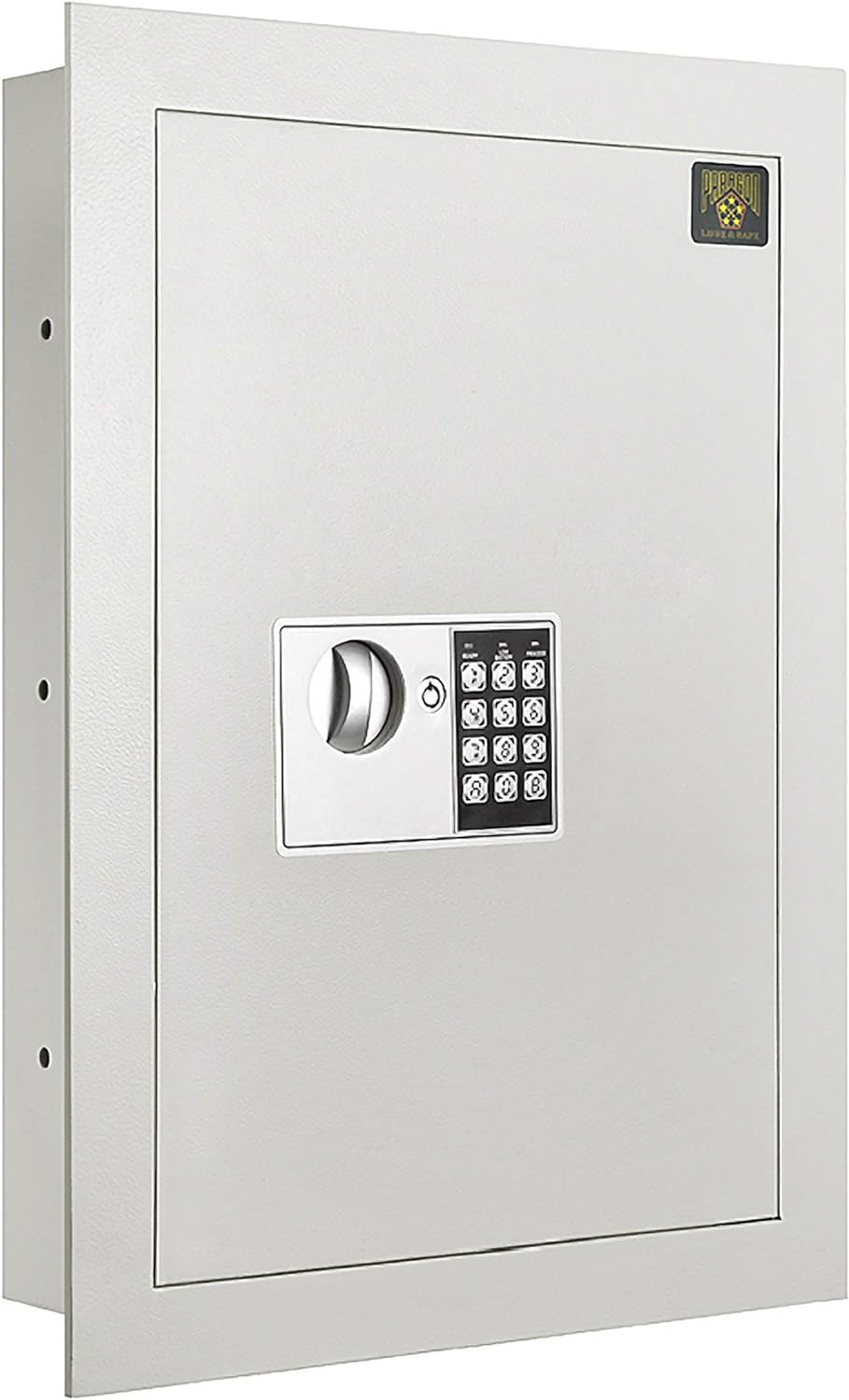 In-Wall Safe with Electronic Keypad and 2 Manual Override Keys - Protect Money,