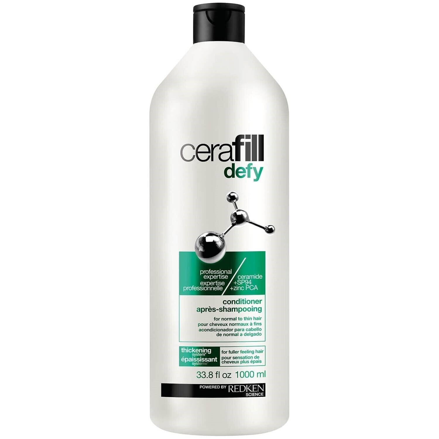 Redken Cerafill Defy Thickening Conditioner, 33.8 OZ-New and sealed