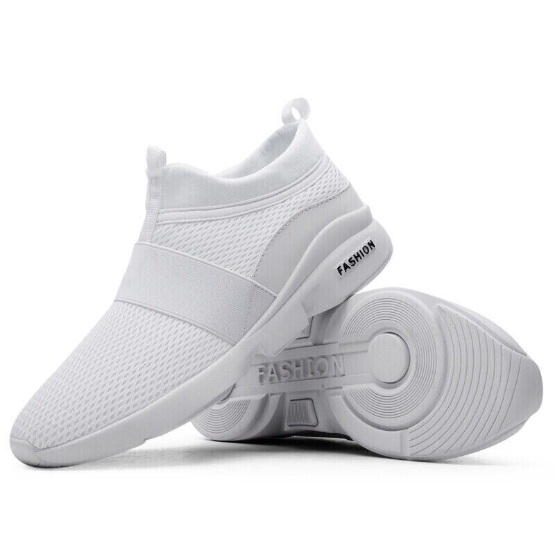 Men's Athletic Slip On Sneakers Casual Jogging Walking Outdoor Running Shoes Gym