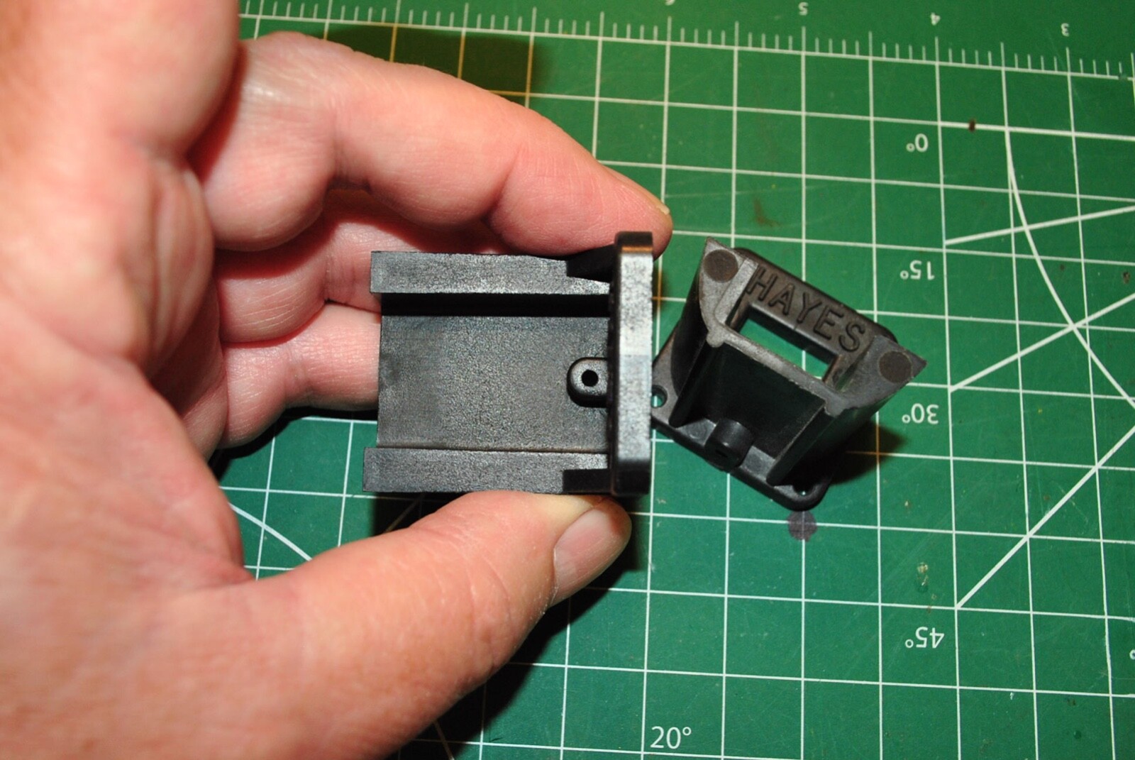 Two .09 engine mounts, Hayes
