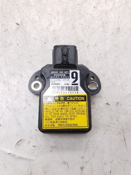 10-14 LEXUS IS-F YAW RATE CONTROL MODULE CHASSIS ECM ASSEMBLY