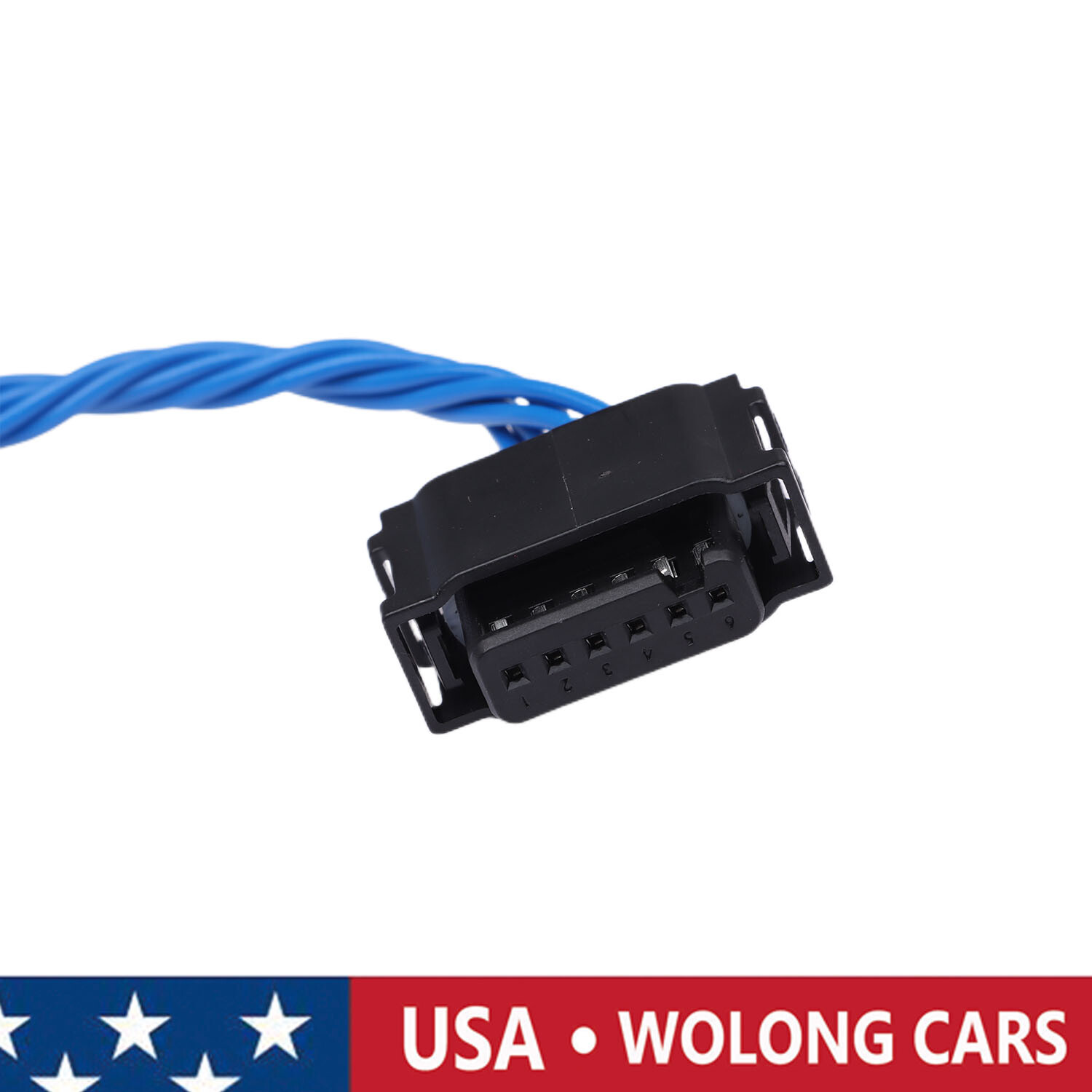 6Way Blind Spot Sensor Connector Harness for 14-18 Dodge Charger Jeep Cherokee