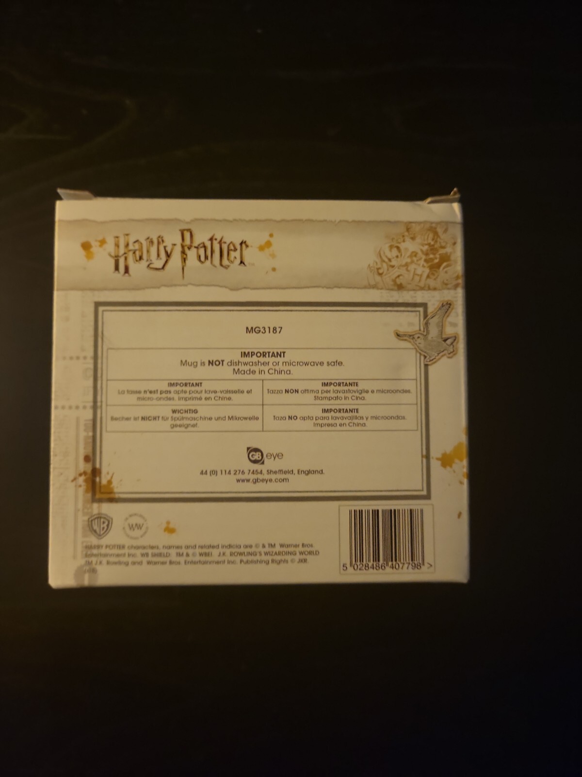 HARRY POTTER POLYJUICE POTION DESIGN CERAMIC COFFEE MUG TEA CUP