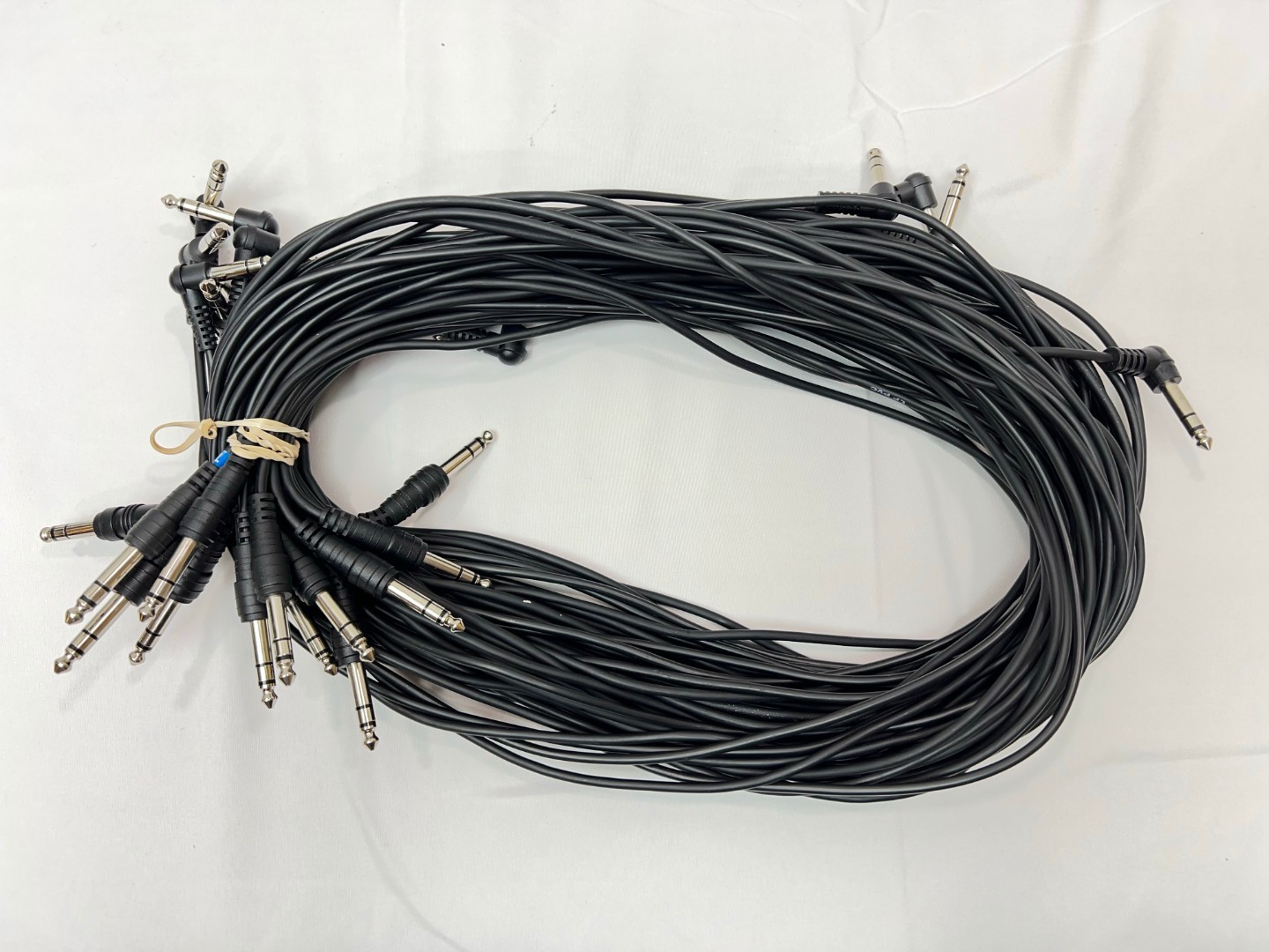 14 PACK Roland Stereo (TRS) Patch Cables Wires Cords 1/4" Roland Trigger