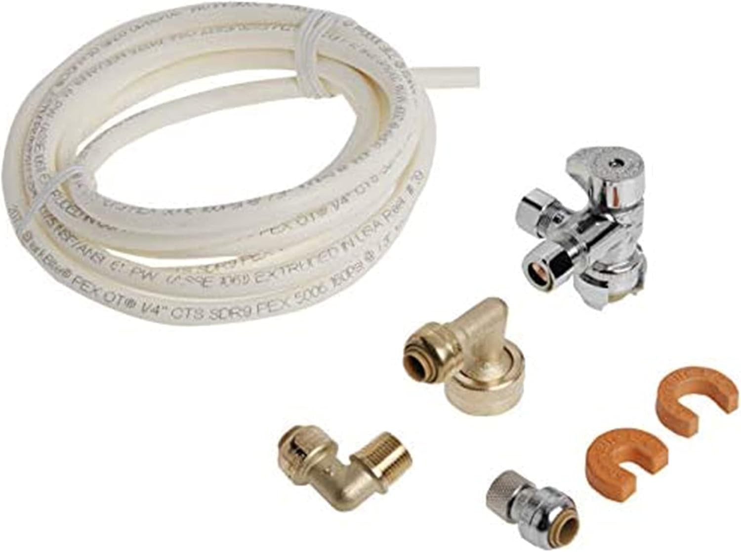 SharkBite 1/2 in Brass Push-to-Connect Dishwasher Installation Kit Free Shipping