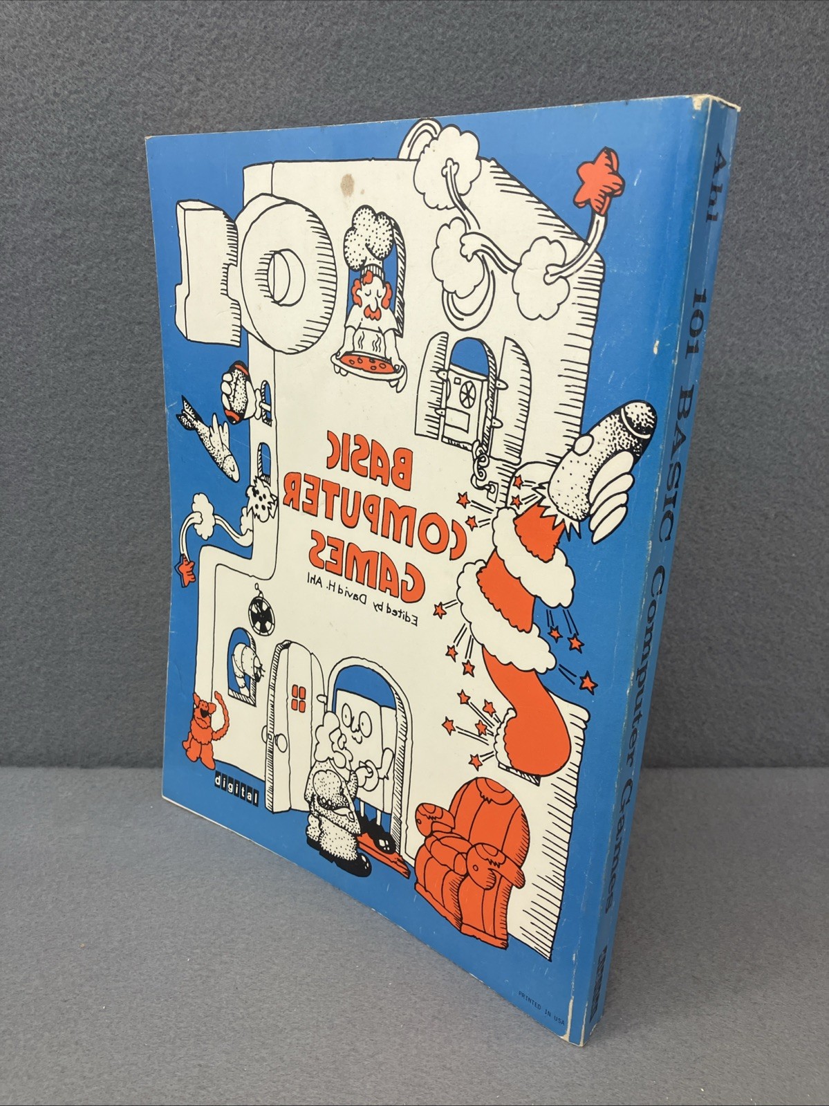 101 Basic Computer Games 1974 Code Book David H. Ahl Paperback Designer