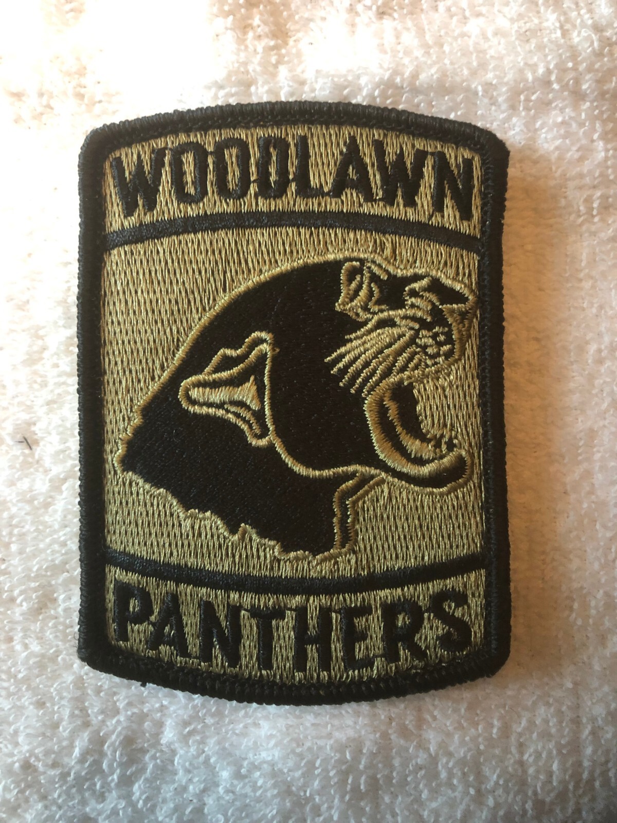 ARMY JROTC SSI - WOODLAND PANTHERS HIGH SCHOOL  (MULTICAM / OCP VARIATION) ... X