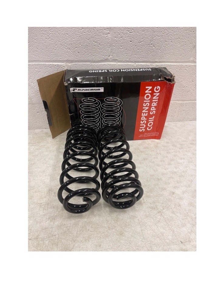 A-Premium 2Pcs Rear Suspension Coil Spring Set, Chevy and GMC Replace# 15182559