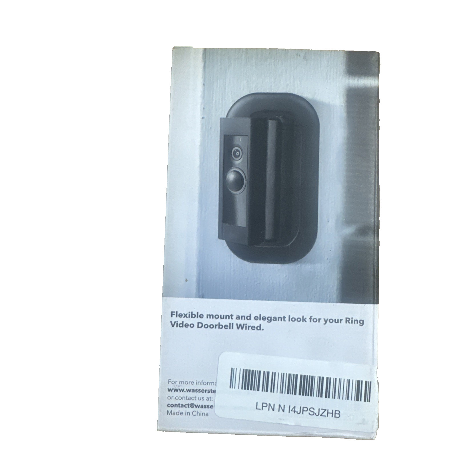 Wasserstein 35°–55° Adjustable Angle Mount for Ring Video Doorbell Wired
