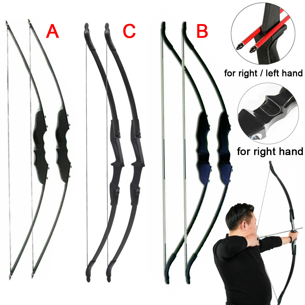 57/51 inch Takedown Recurve Bow Hunting Archery Target Practice Right Left Hand