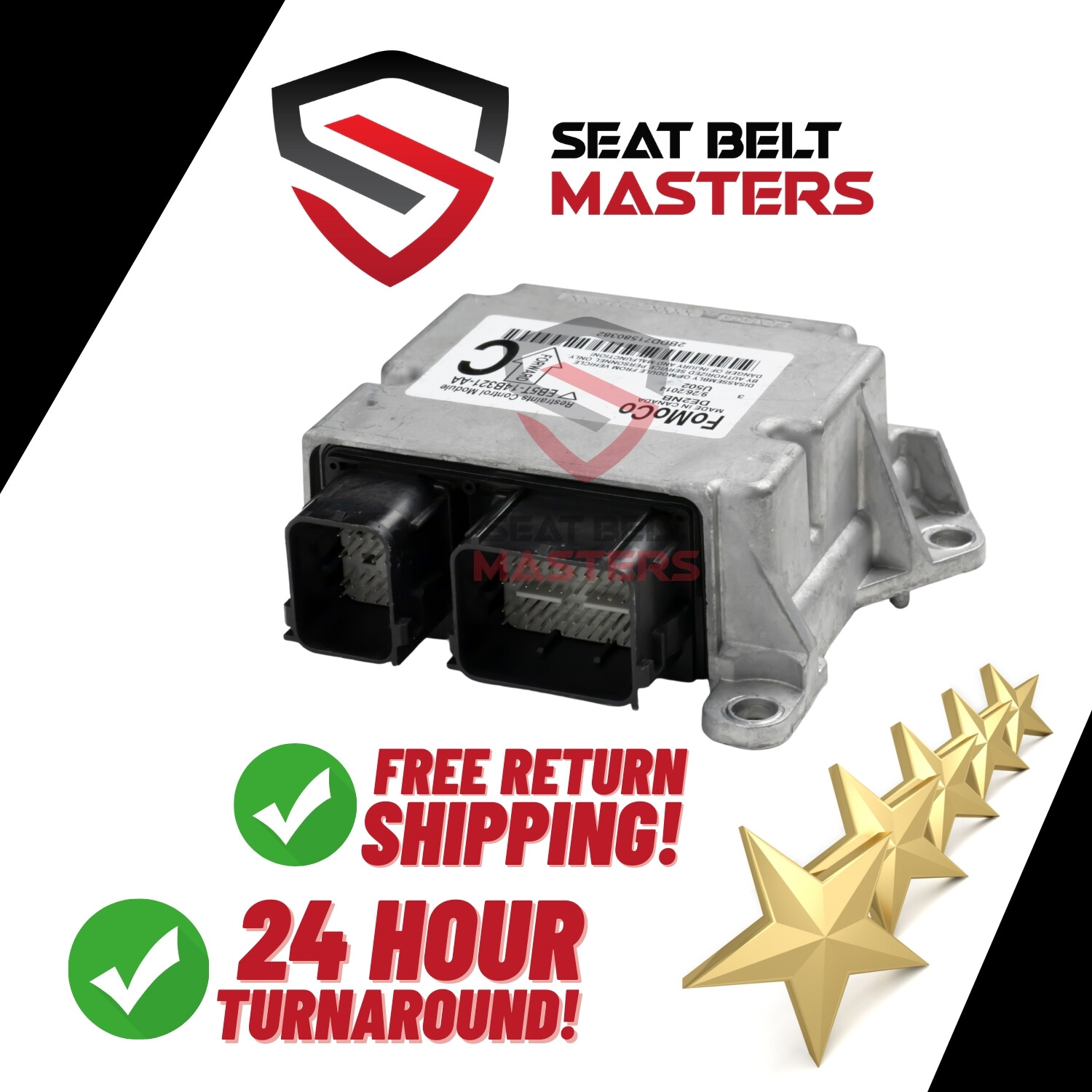 Fits Range Rover Evoque SRS Module Reset - Guaranteed Or Your Money Back!