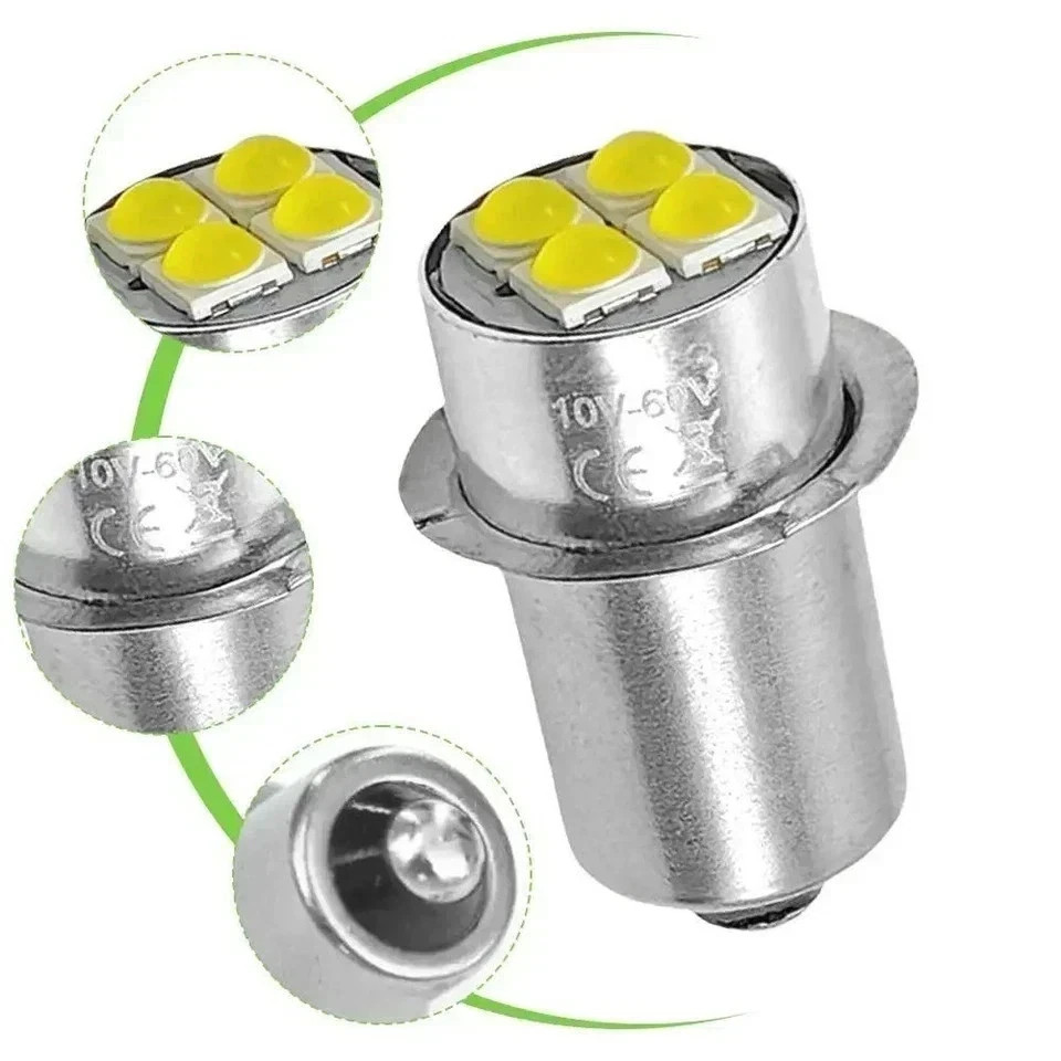 For MAGLITE Super Bright LED Upgrade Bulb Drop In Replacement 2 3 4 5 6 Cell C/D