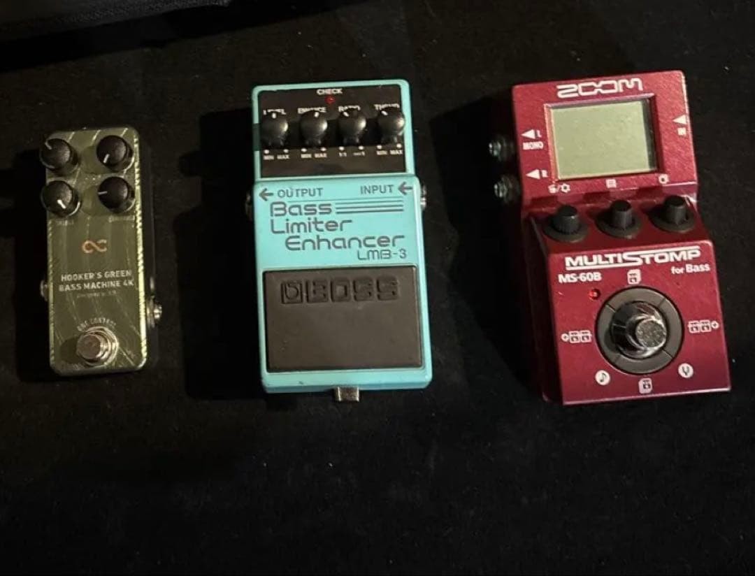 Bass Effects Pedals Lot of 3 Available for Individual Sale