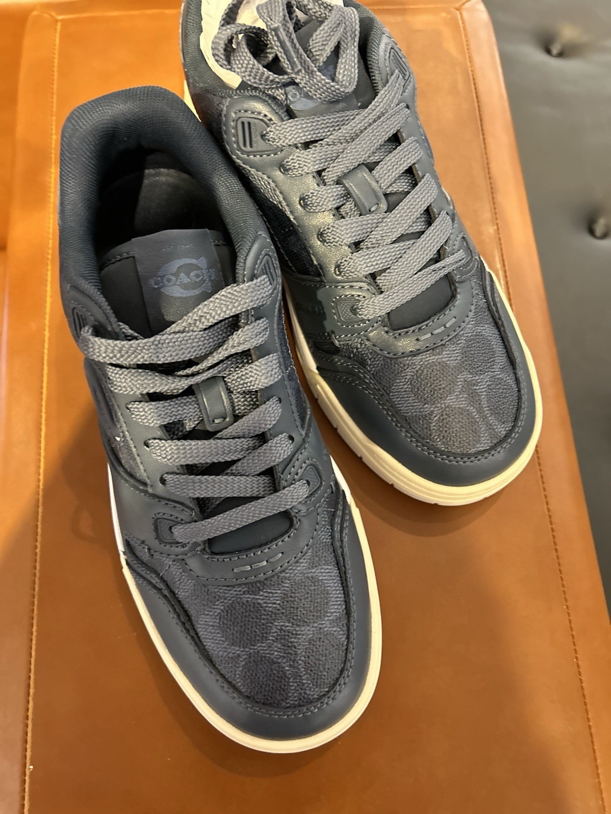 Coach Men's Soho Sneaker With Signature Canvas Denim/Denim CAQ10 7/11/11.5/12/13