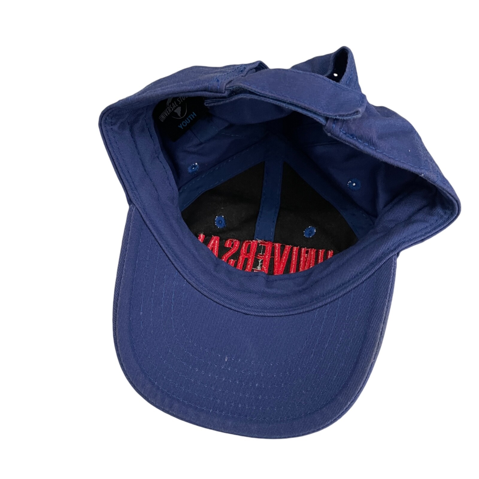 Universal Studios Hat Youth Size Navy Blue Red Letters Basic