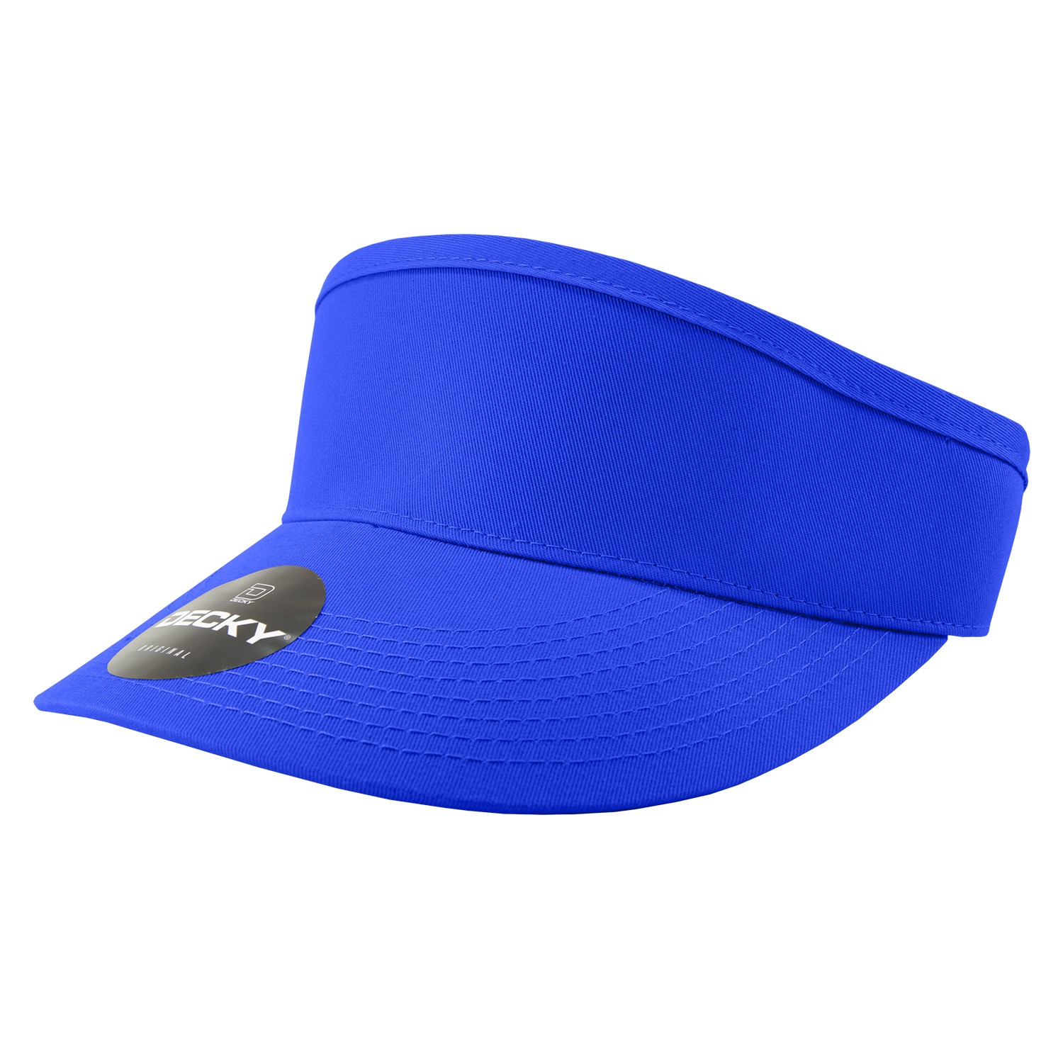 2/3/5/10 Pack Of Decky Unisex High Profile Cotton Visors - 3015