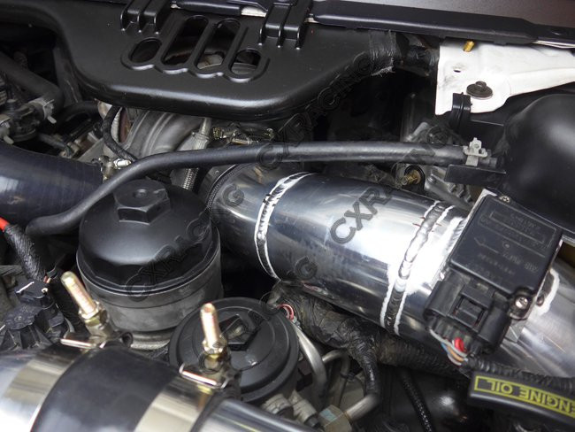 CXRacing 4" Aluminum Turbo Cold Air Intake Pipe for 03-07 Ford 6.0 Powerstroke