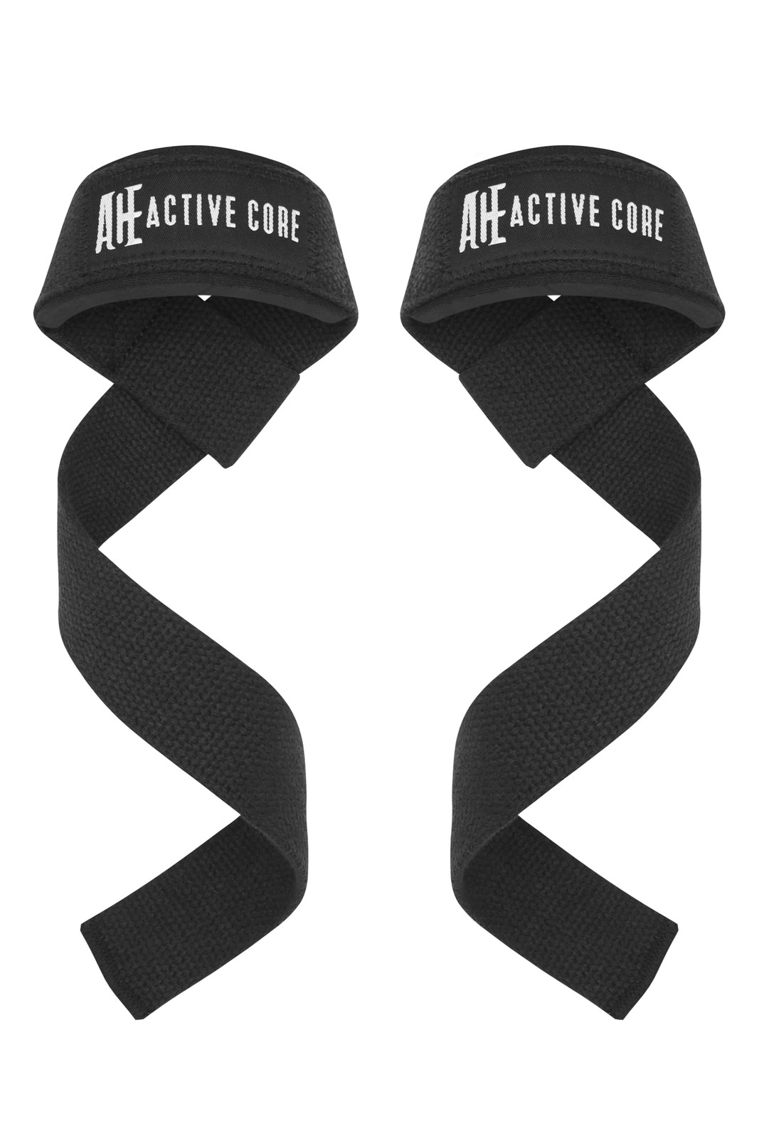 Lifting Wrist Straps for Weightlifting, Weight 22.5 Inches, Black