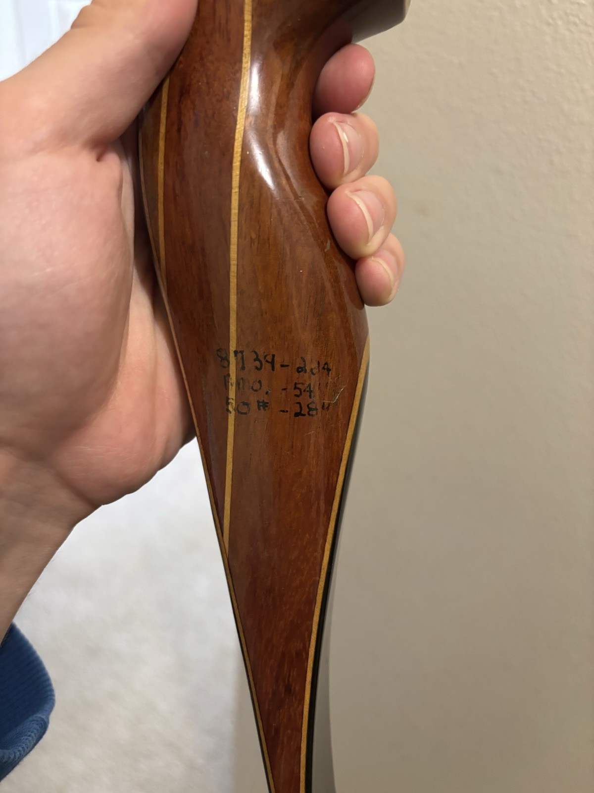 1973 Ben Pearson Gamester #50 Recurve Bow Right Hand