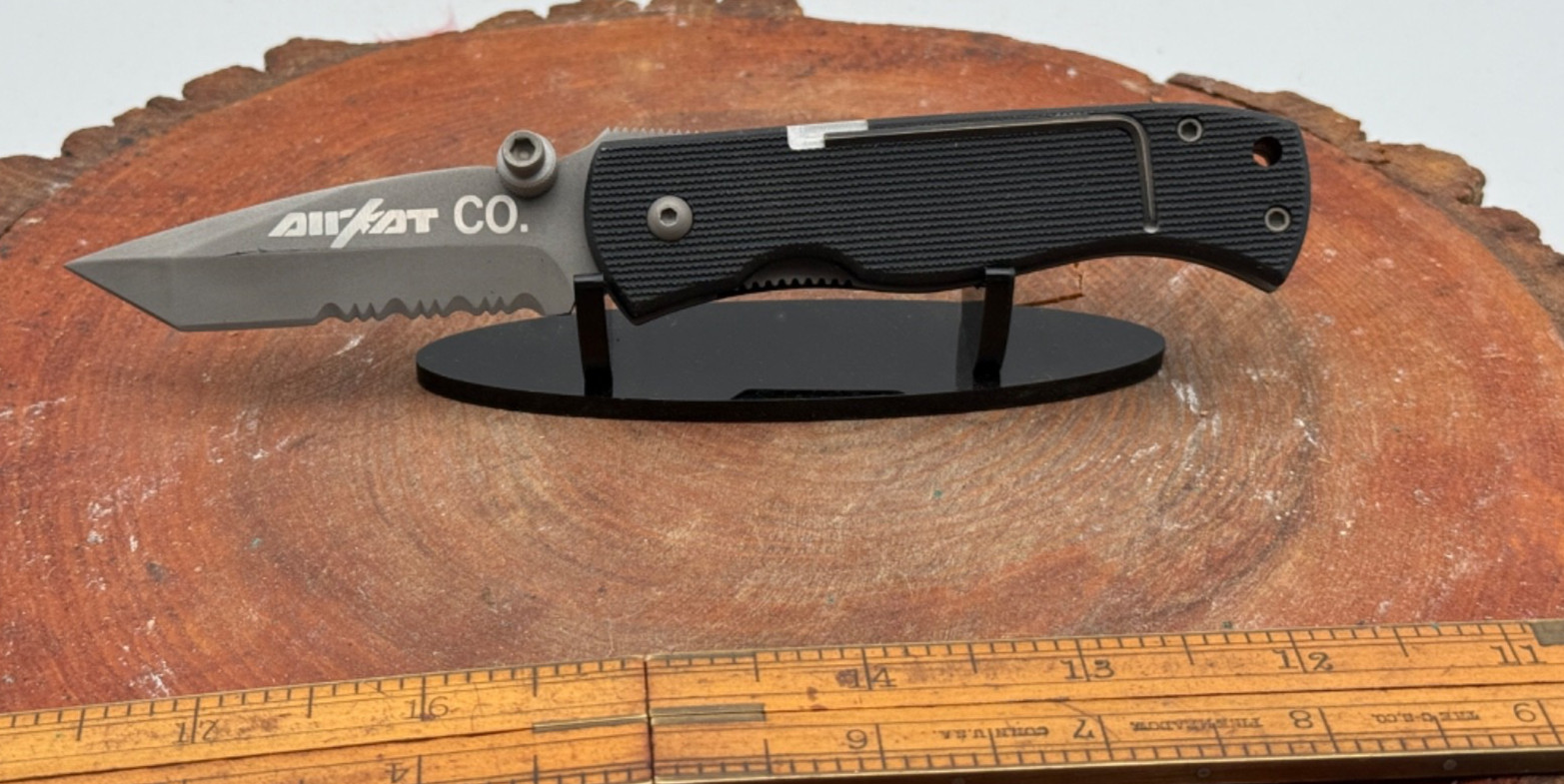 RARE Dwaine Carrillo Tunnel Rat Folding Liner Lock Tanto Blade--2065.25