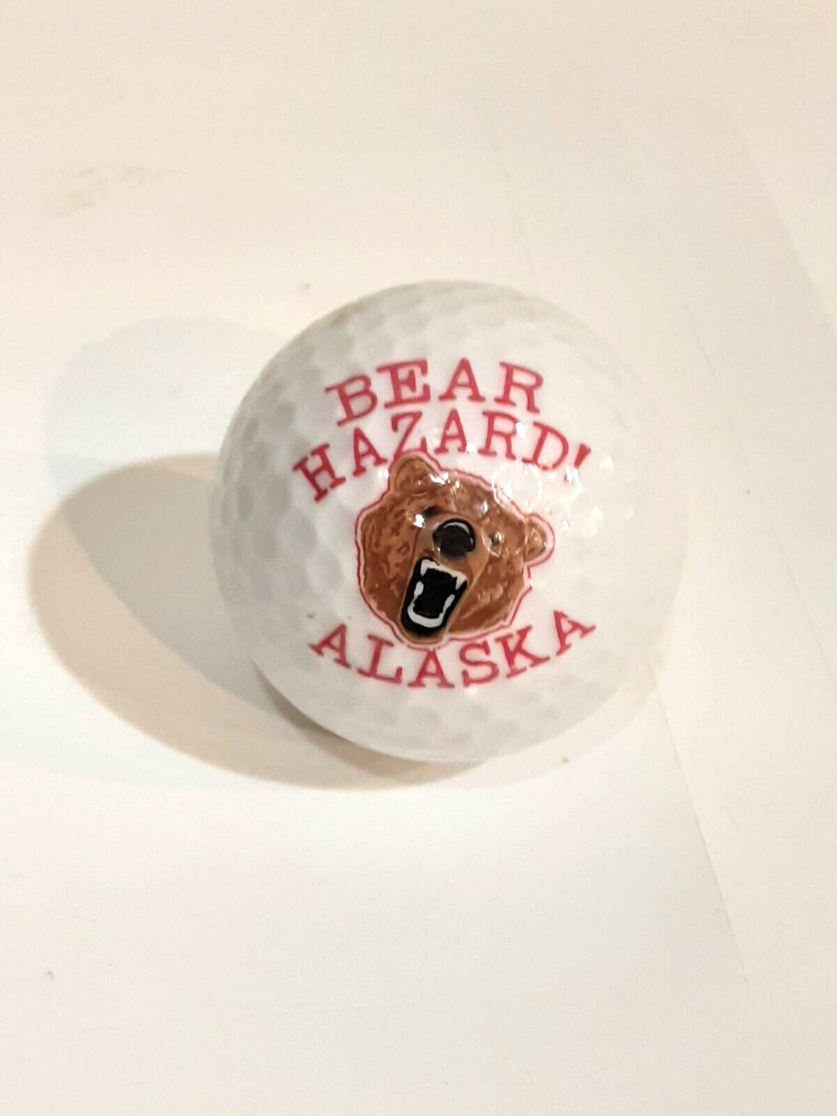 BEAR HAZARD' ALASKA GOLF BALL