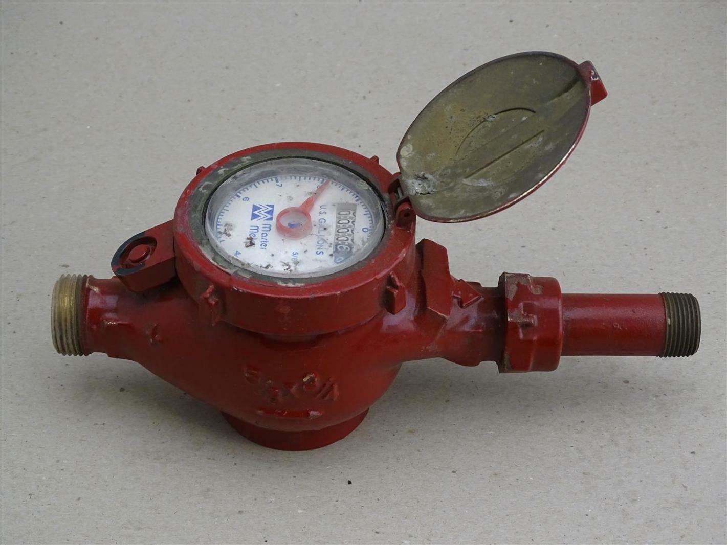 Master Meter  Gallons Valve  5/8 x 3/4" , 109153
