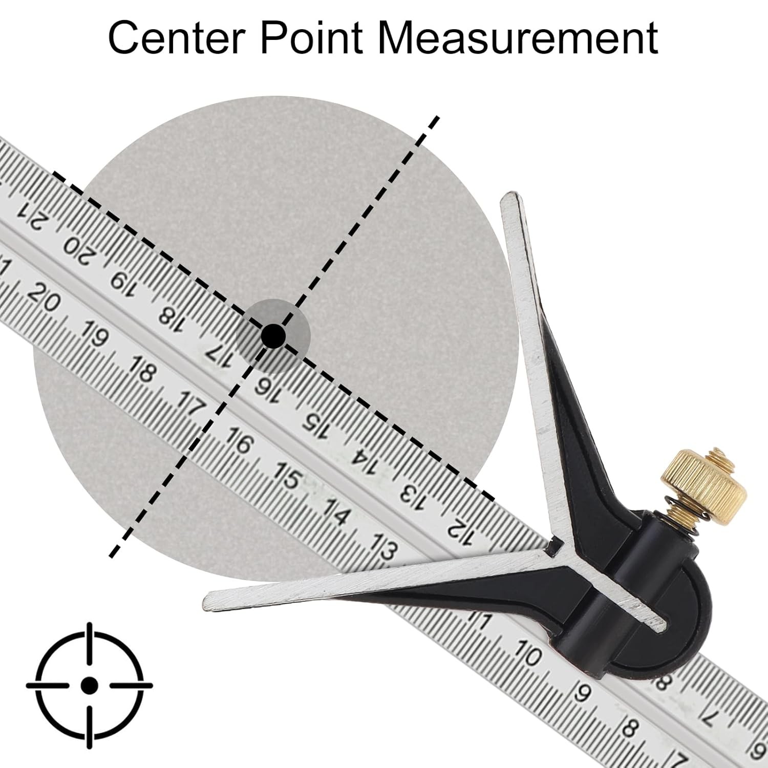 11.8 Inch Multi Function Ruler Set T Square Protractor Level for Woodworking DIY