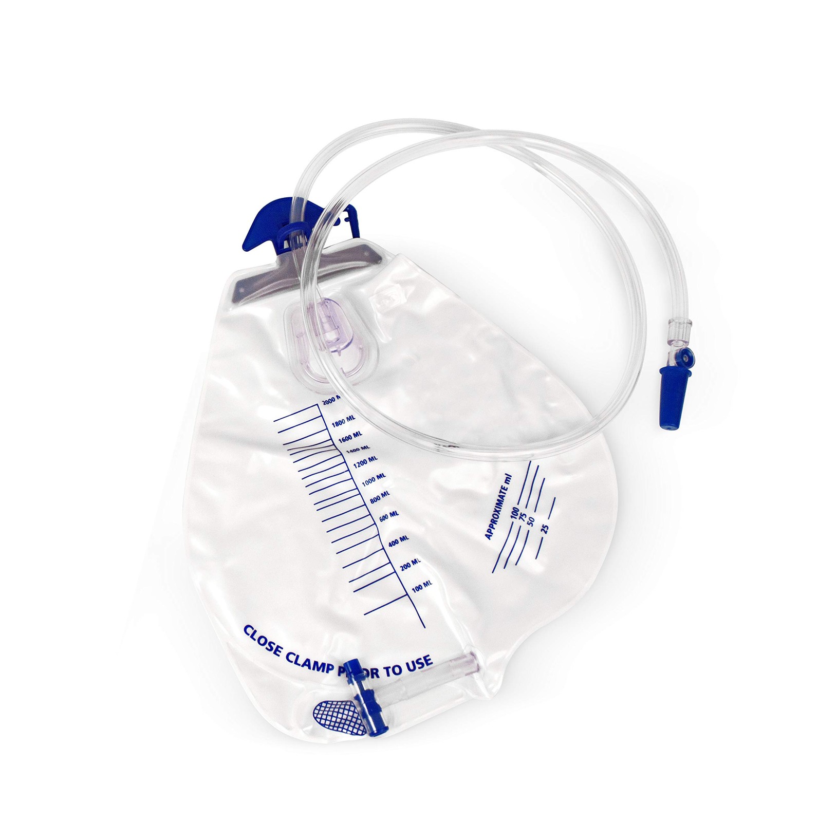 BodyHealt Foley Catheter Bag - Urinary Drainage Bag with Anti-Reflux Chamber ...