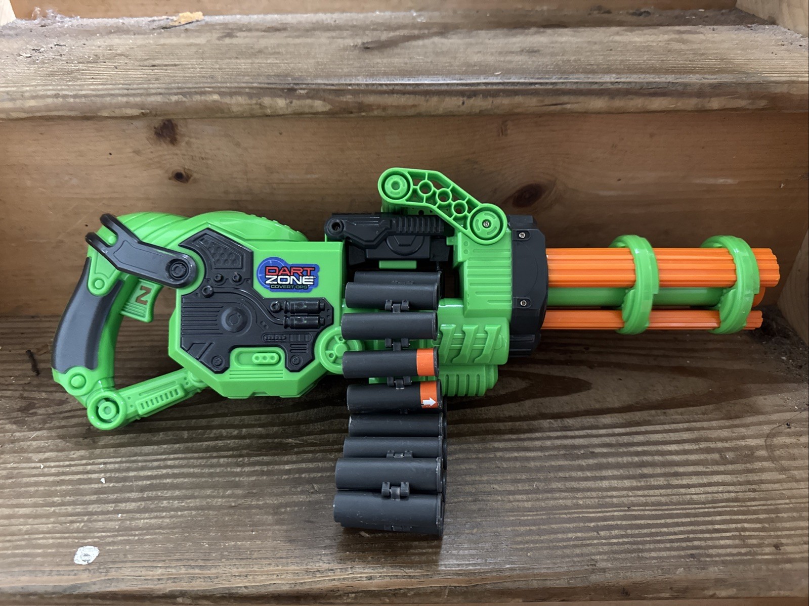 Dart Zone Covert Ops Motorized Rotary Dart Gun 2014 Prime Time Toys - No Darts