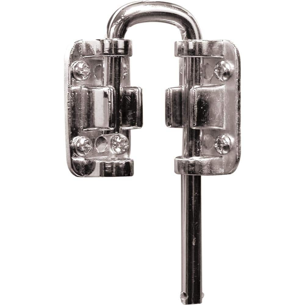 Prime-Line Sliding Door Loop Lock - Nickel Plated