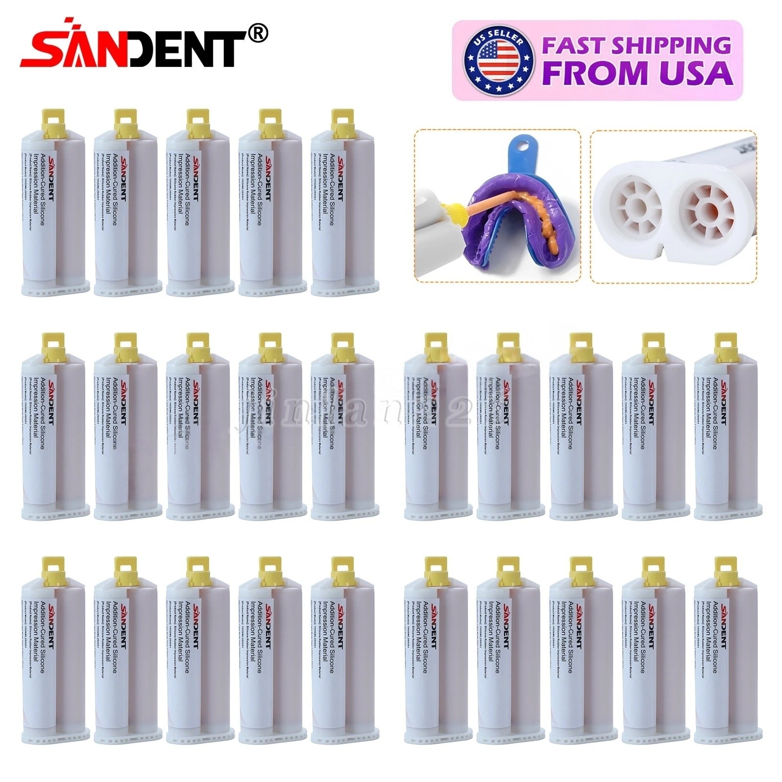 Dental VPS Impression Material LightBody - Fast Set Silicone PVS