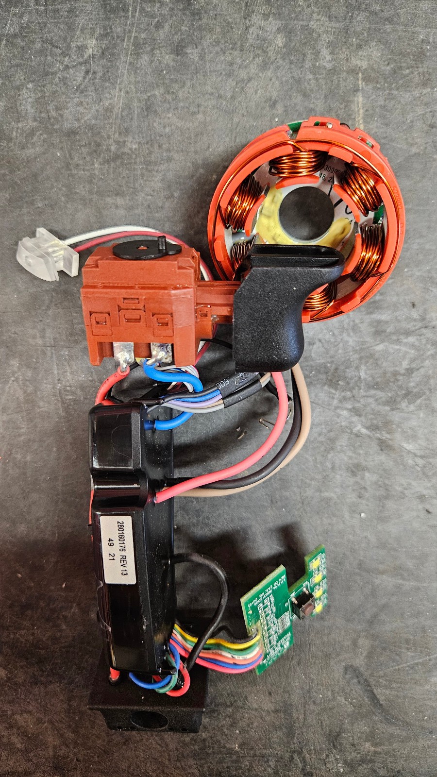 M18 Surge 2760-20 HYD Impact Driver Motor & Switch Assembly ''14-20-0044''