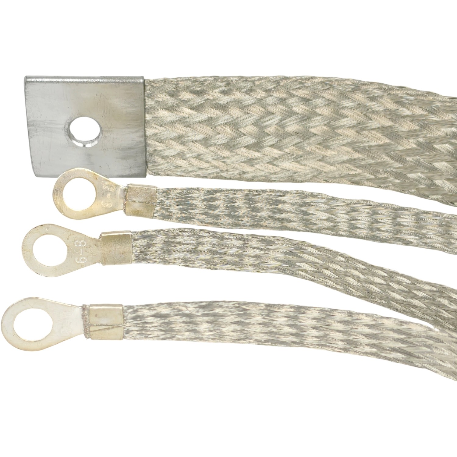 40140 Engine Ground Strap Kit for Most Car Self-Tapping Screw Braided