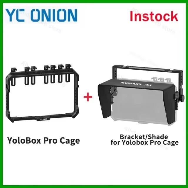 YC Onion Monitor Cage Kit for YoloBox Pro Shade Accessories YoloBox Mini Cage