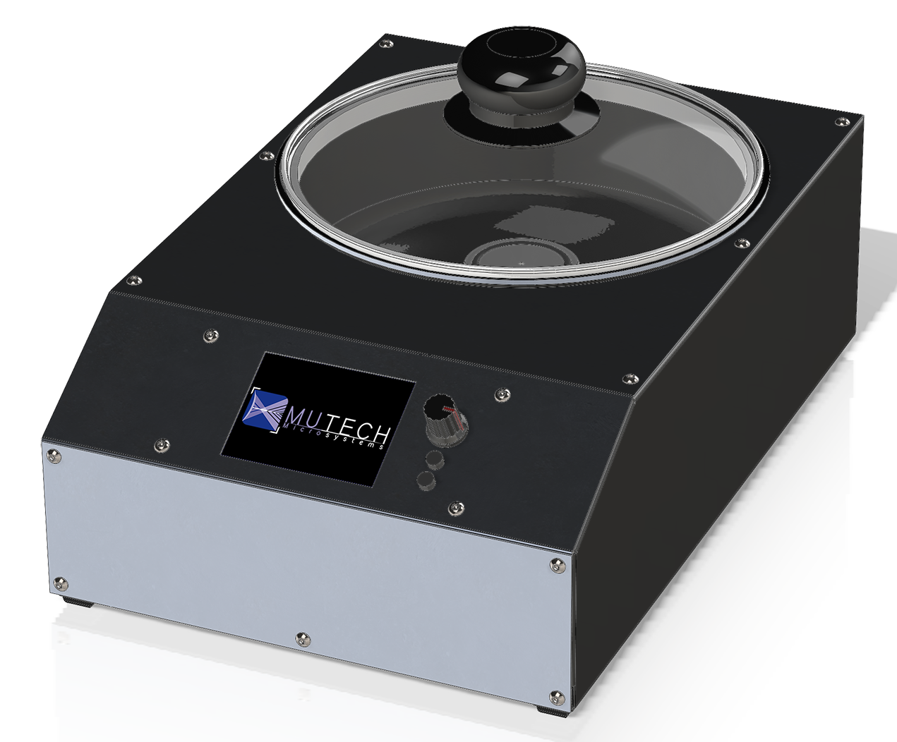 Mutech microcoater digital Spin Coater with vacuum chuck,3 adapters and programs