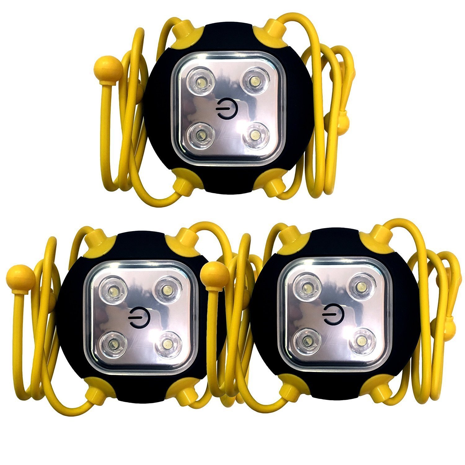 3pk Flashlight As Seen On No Hands LED Widget Light Mechanic Home Camping Tool