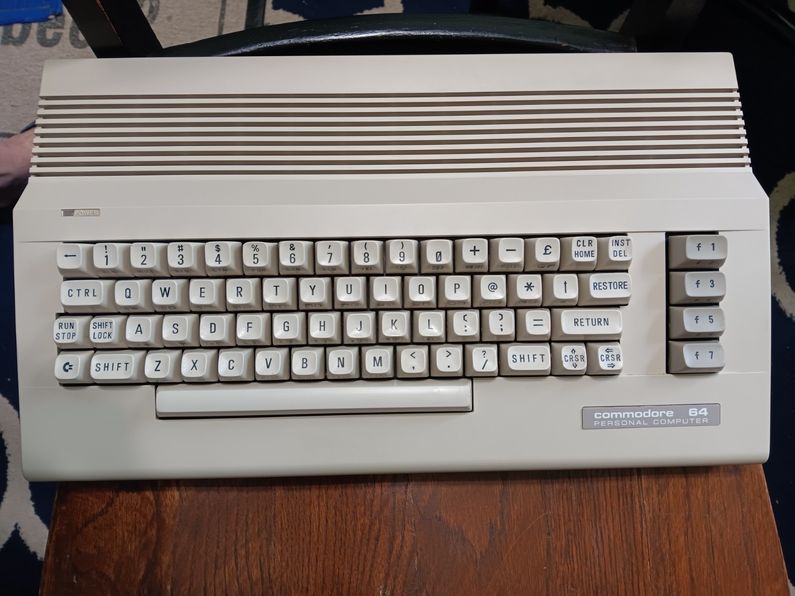 RECAPPED, CLEANED, TESTED, WORKING NTSC Commodore 64.