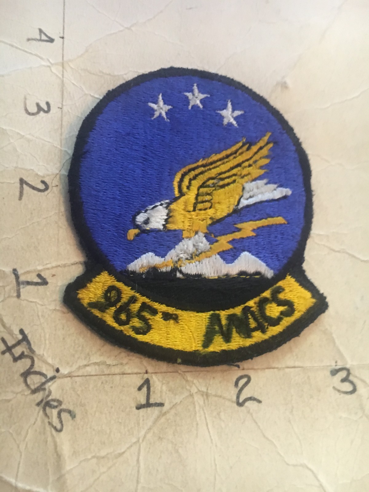 USAF 965th AWACS Squadron patch 7/21/25