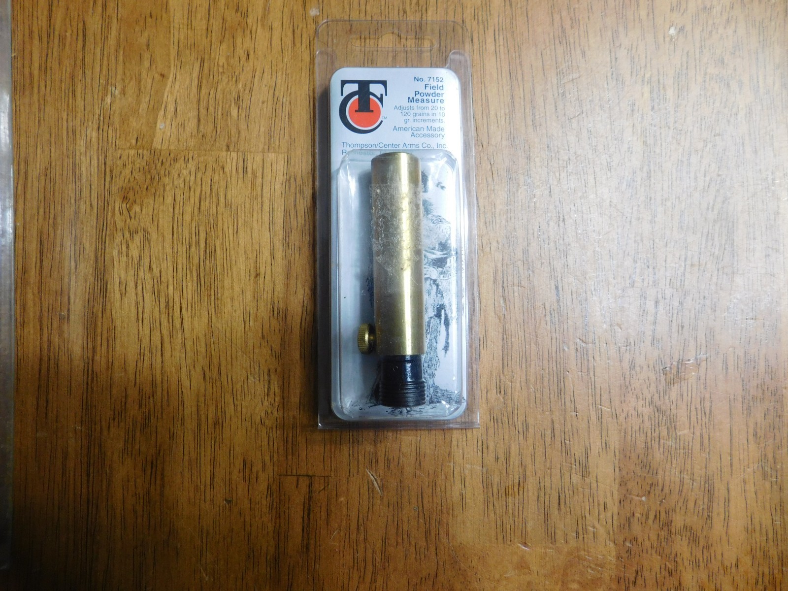 Thompson Center Field Powder Measure #7152  20 to 120 Gr New Old Stock