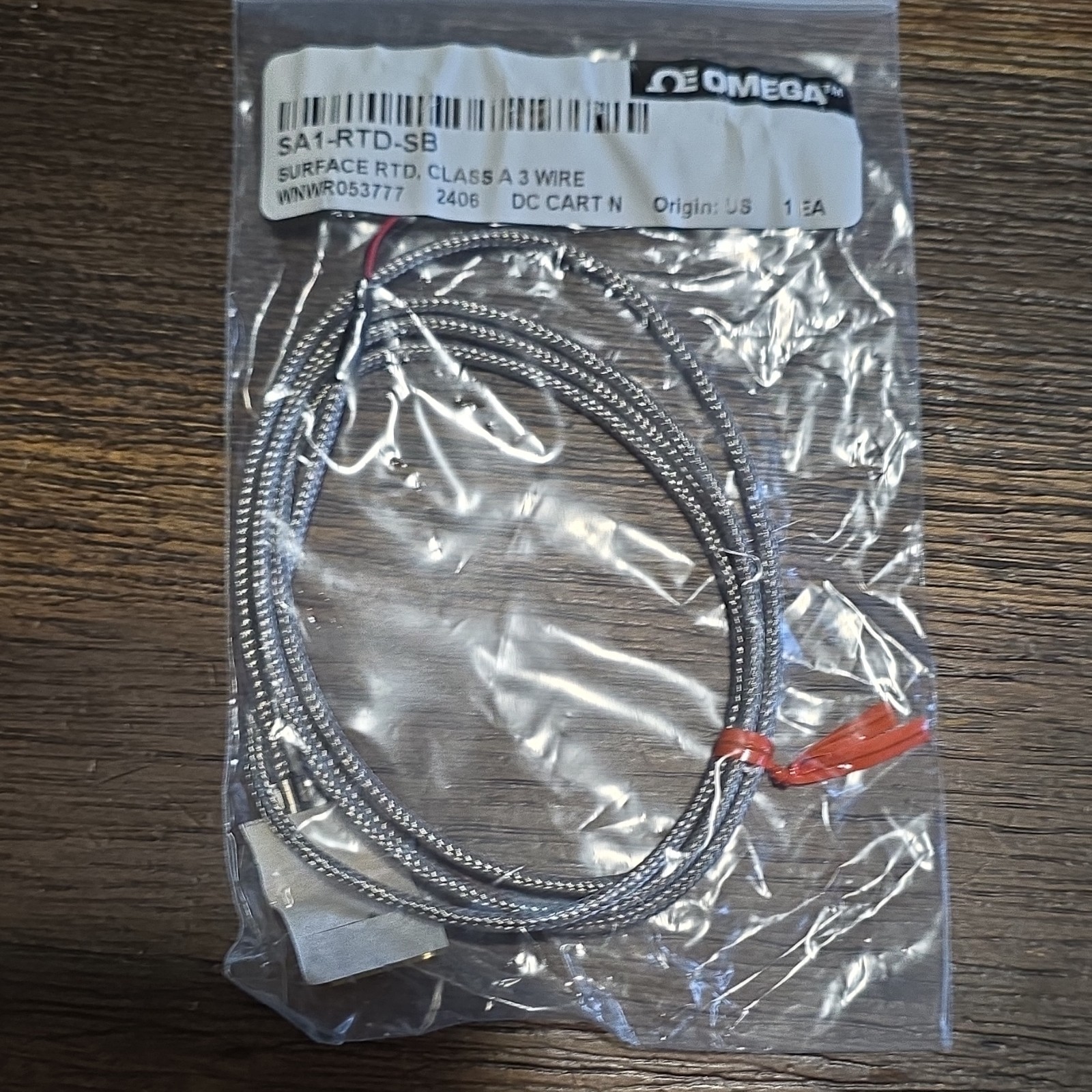 Omega SA1-RTD-SB Surface RTD Class A 3 Wire Shielded DC Cable Termination