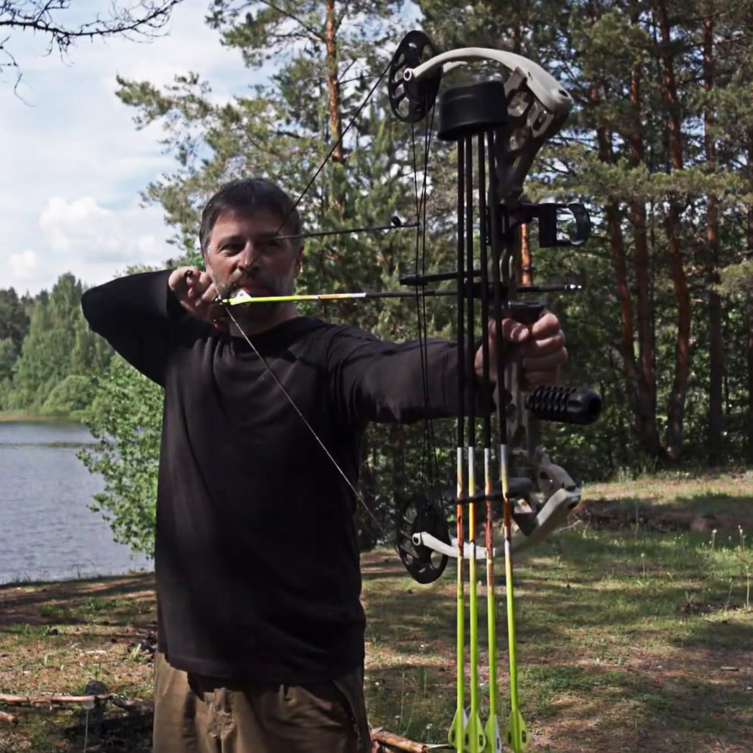 Sanlida Dragon X6 Compound Bow Kit and String