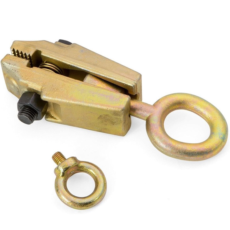 5Ton2 Way Auto Body Repair Tool Pull Clamp Frame Dent Puller Self-tightening NEW