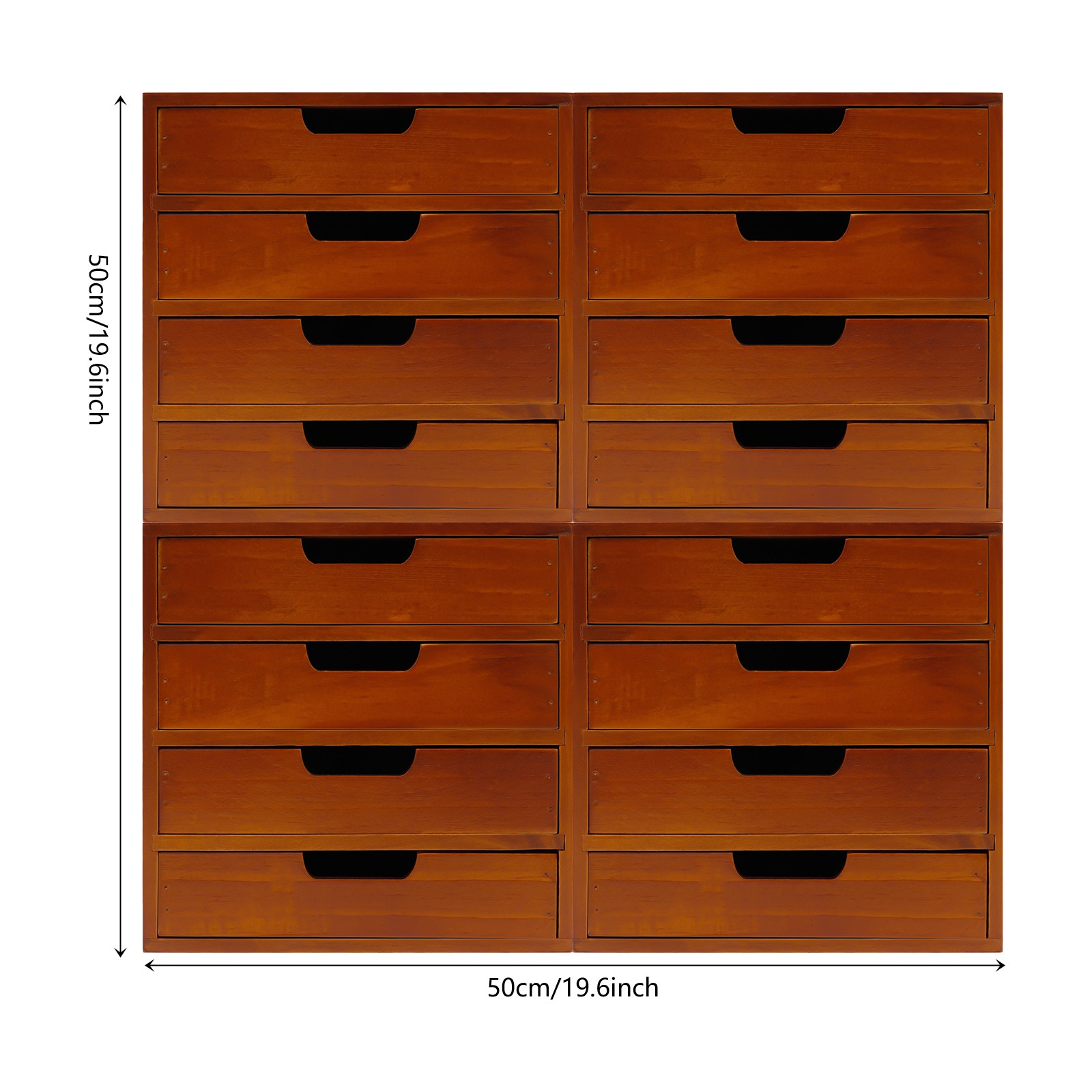 4 Pcs Drawer Cabinet Set Desktop Multi-level Drawer Storage Organizers New