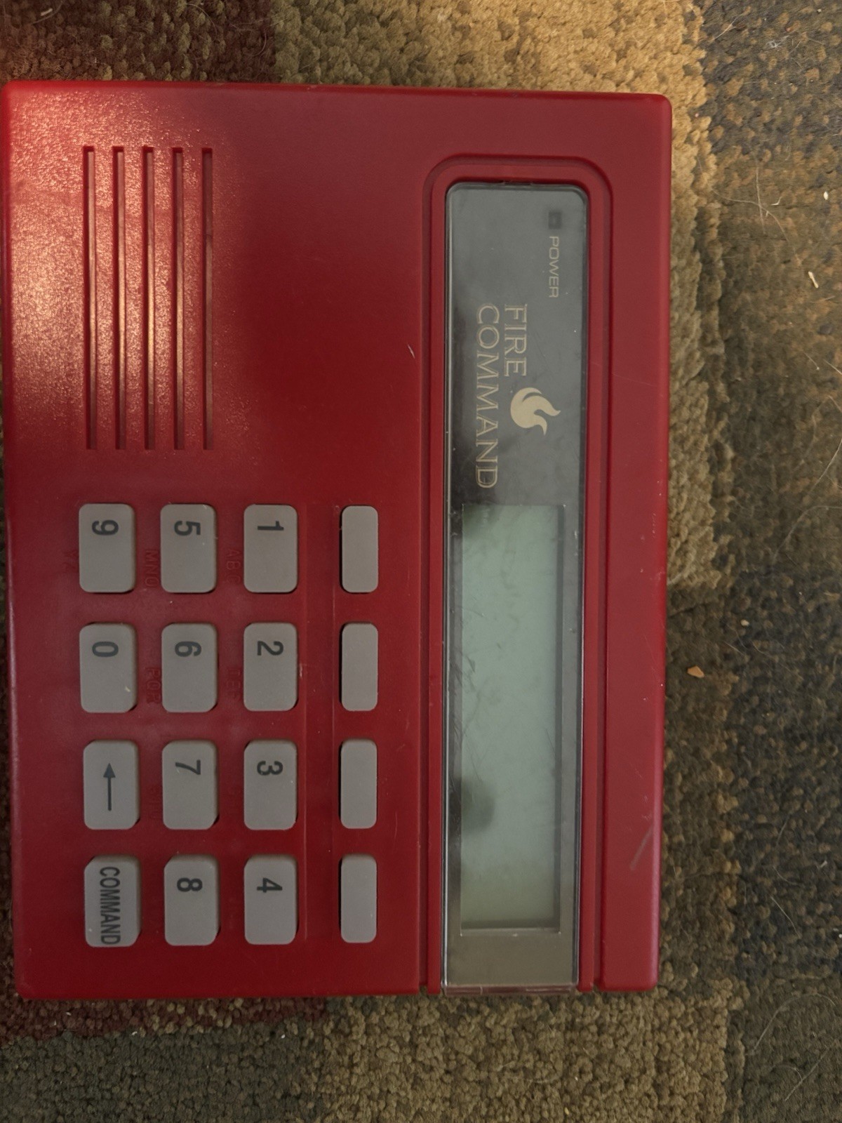 DMP 690-F LCD FIRE Command Alpha Keypad RED