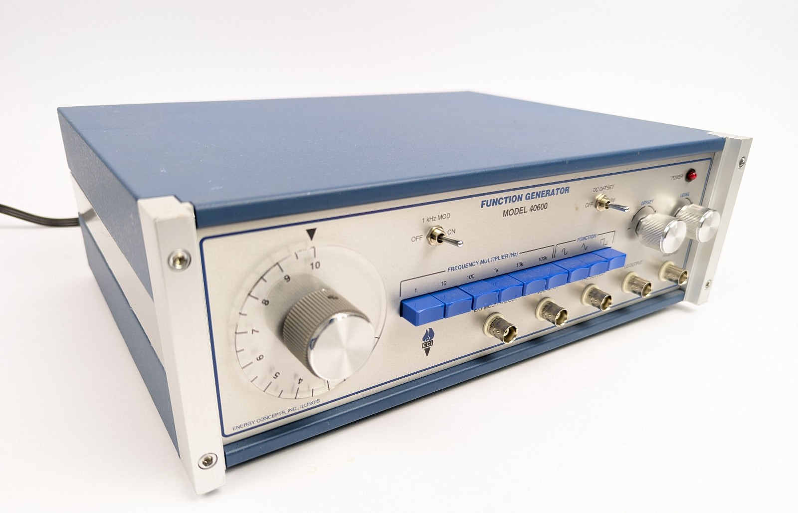ECI Energy Concepts Function Generator 40600 Plug In Module Oscilloscope