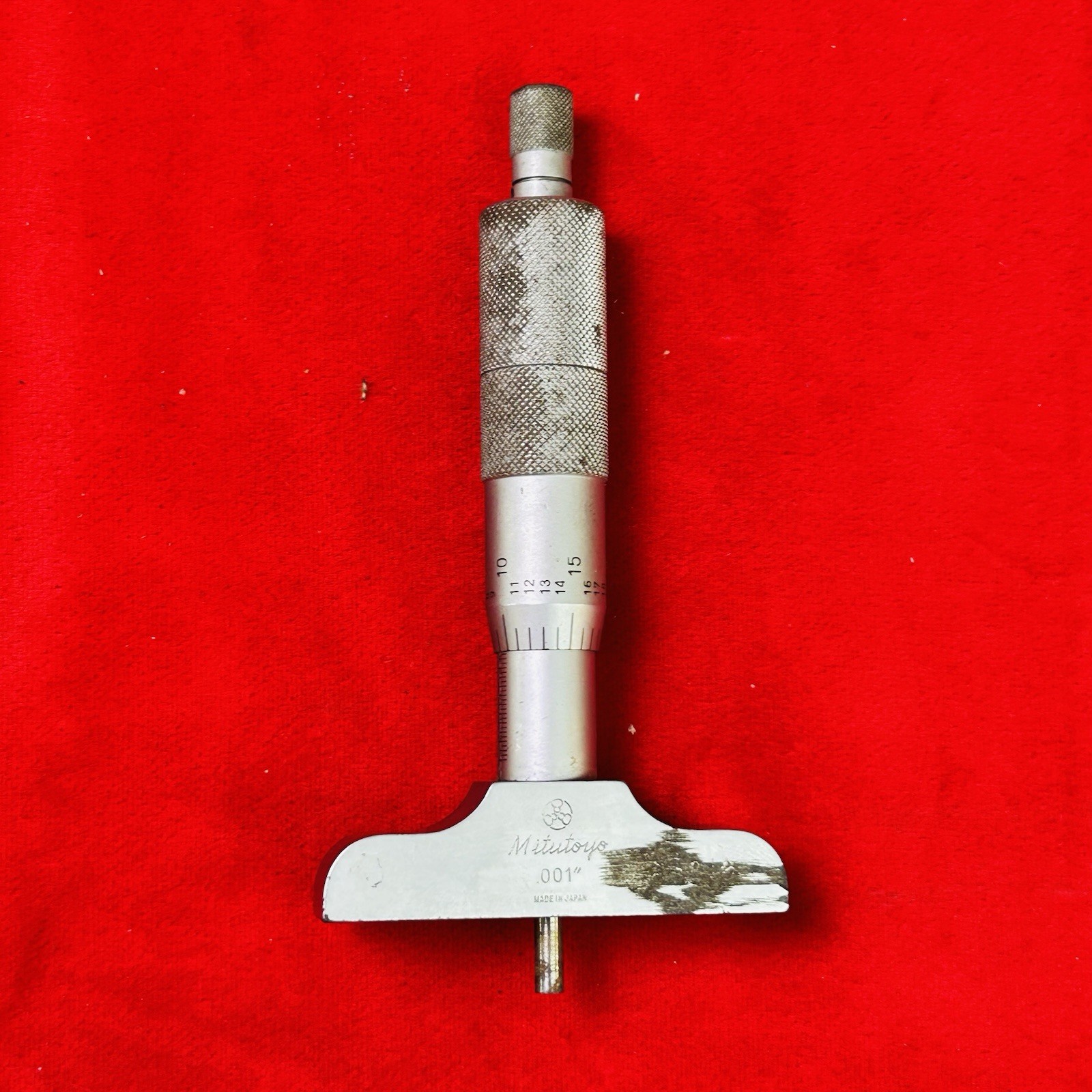 Mitutoyo Depth Micrometer .001 Made In Japan