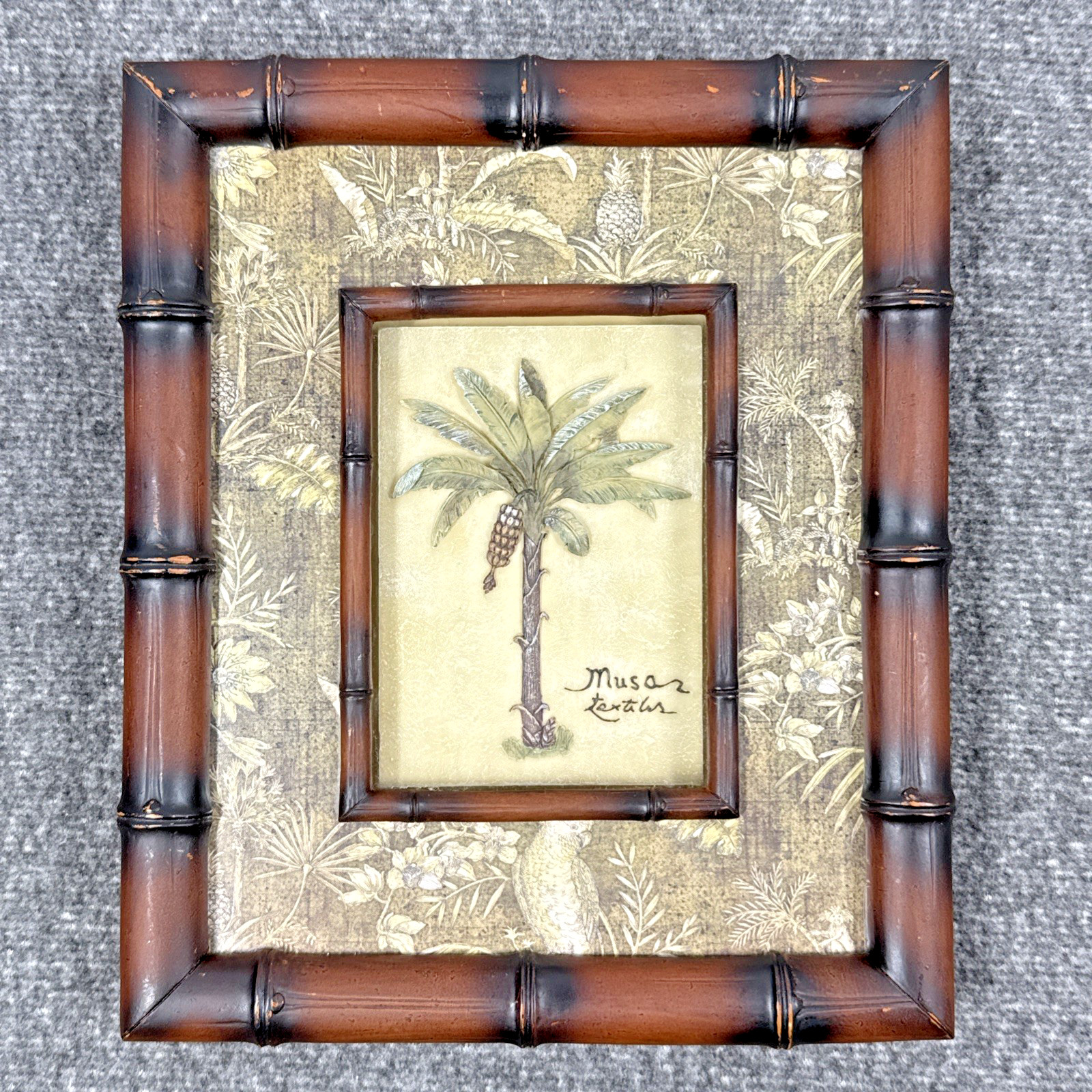 Charlene Audrey Wall Art 2004 Coco Nessiflora Pela Concept Palm Tree 3D Framed
