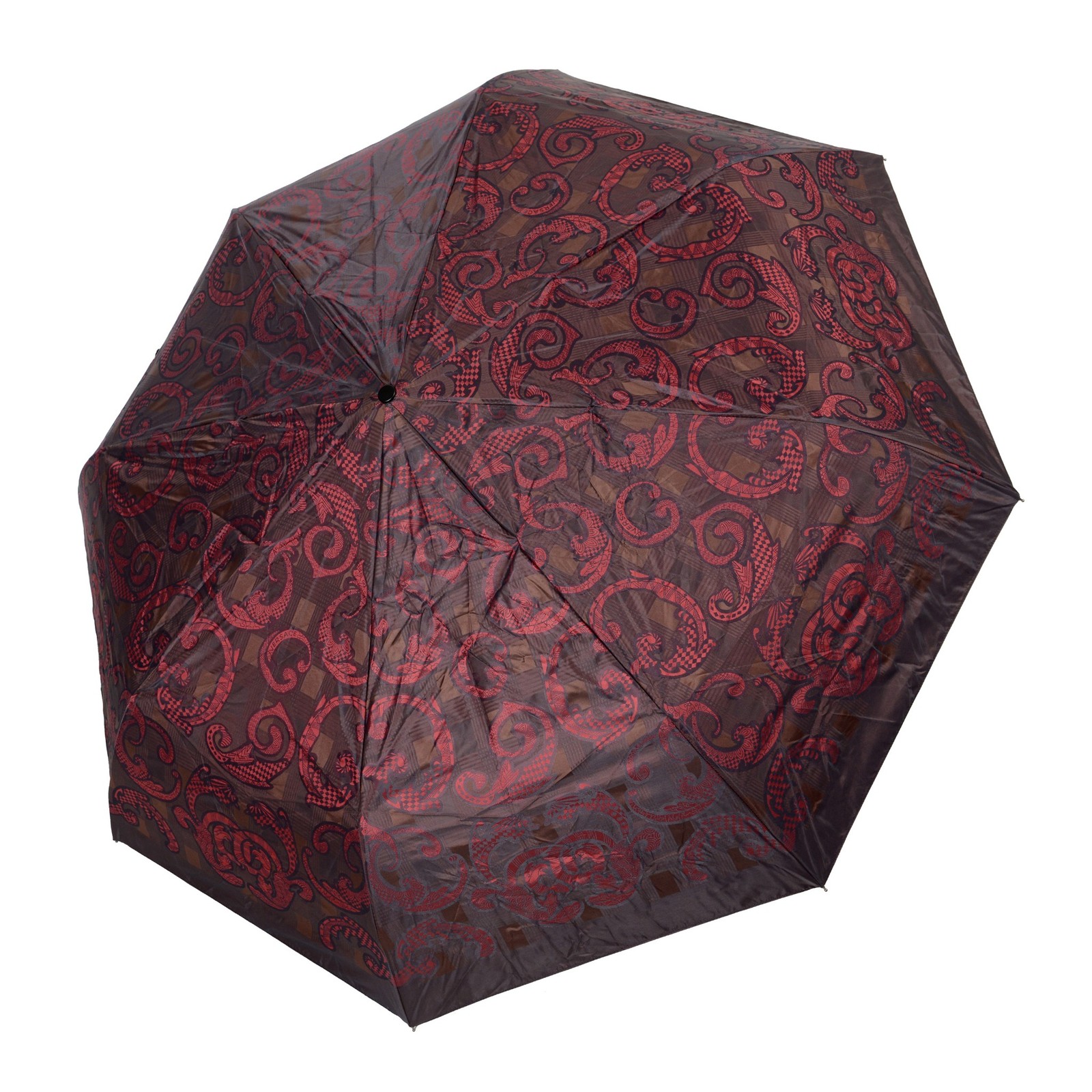 Versace Unisex Graphic Print Compact Folding Umbrella