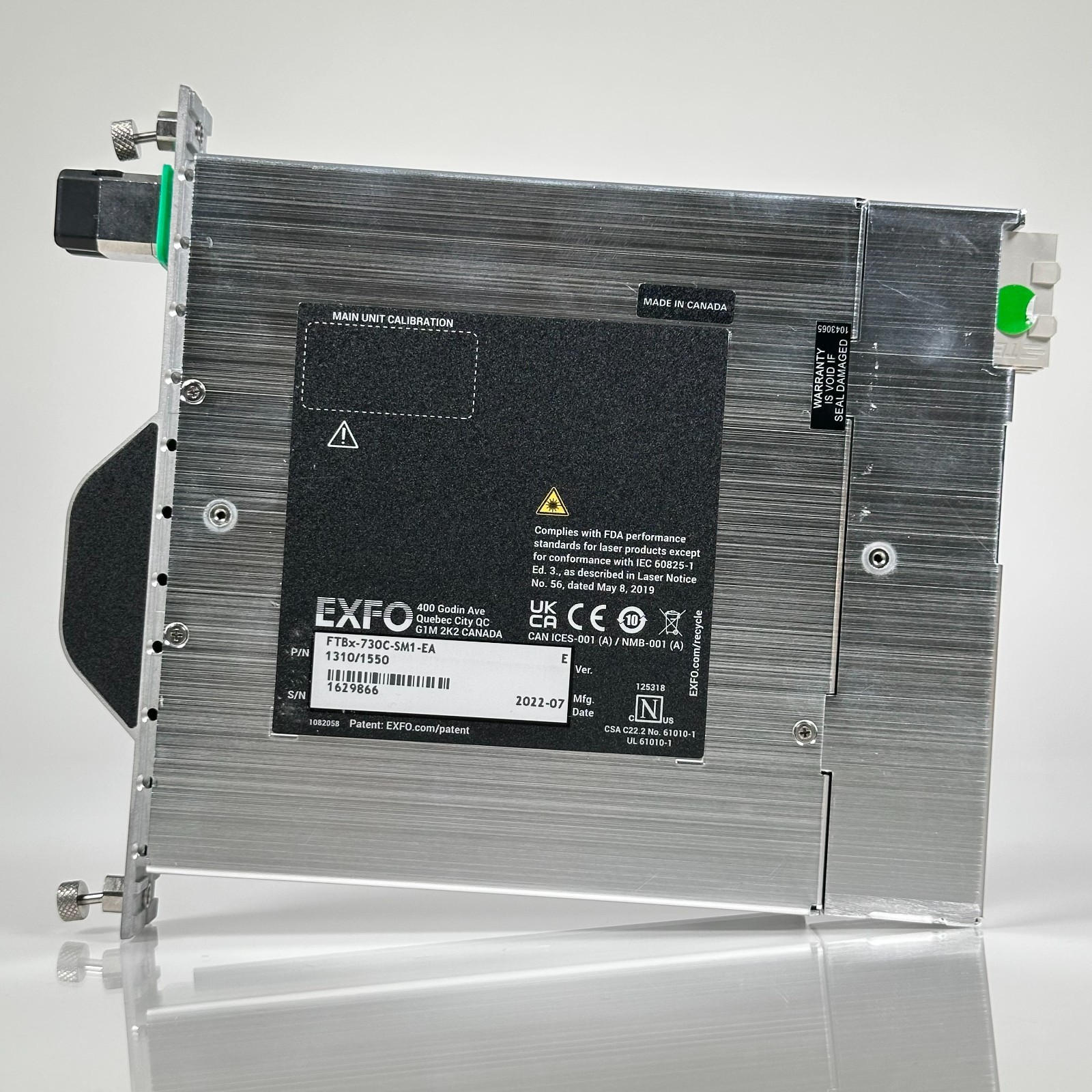 EXFO FTBX-730C-SM1-EA ODTR Module