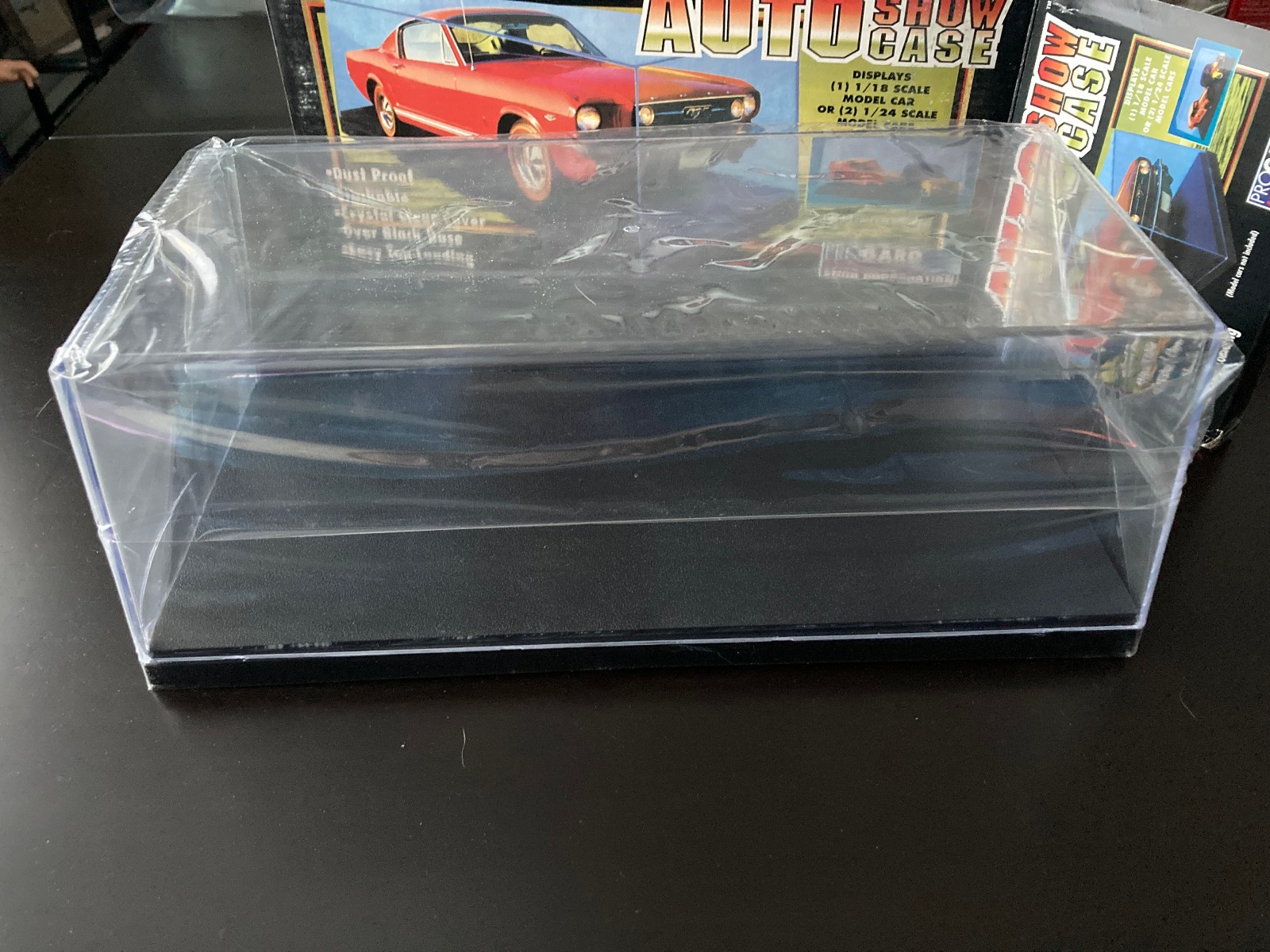 Vintage stackable PROGARD Auto Show acrylic clear Case Displays 1:18, 1:24 NIB#3